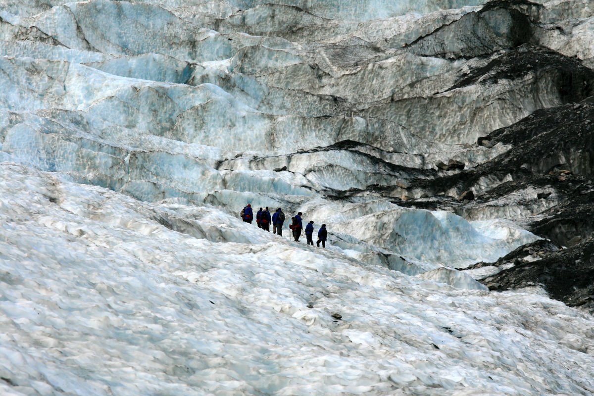 Экспедиция на леднике Франца-Иосифа