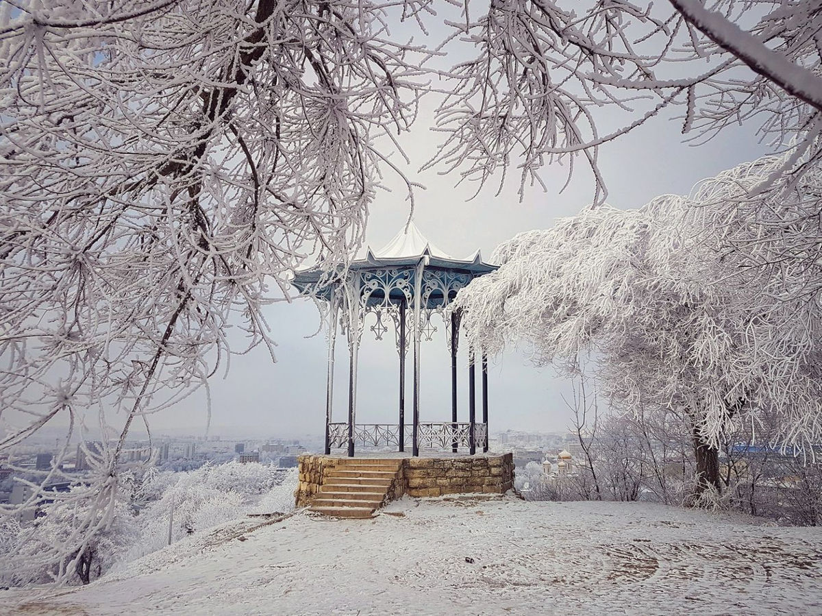 Пятигорск в январе фото