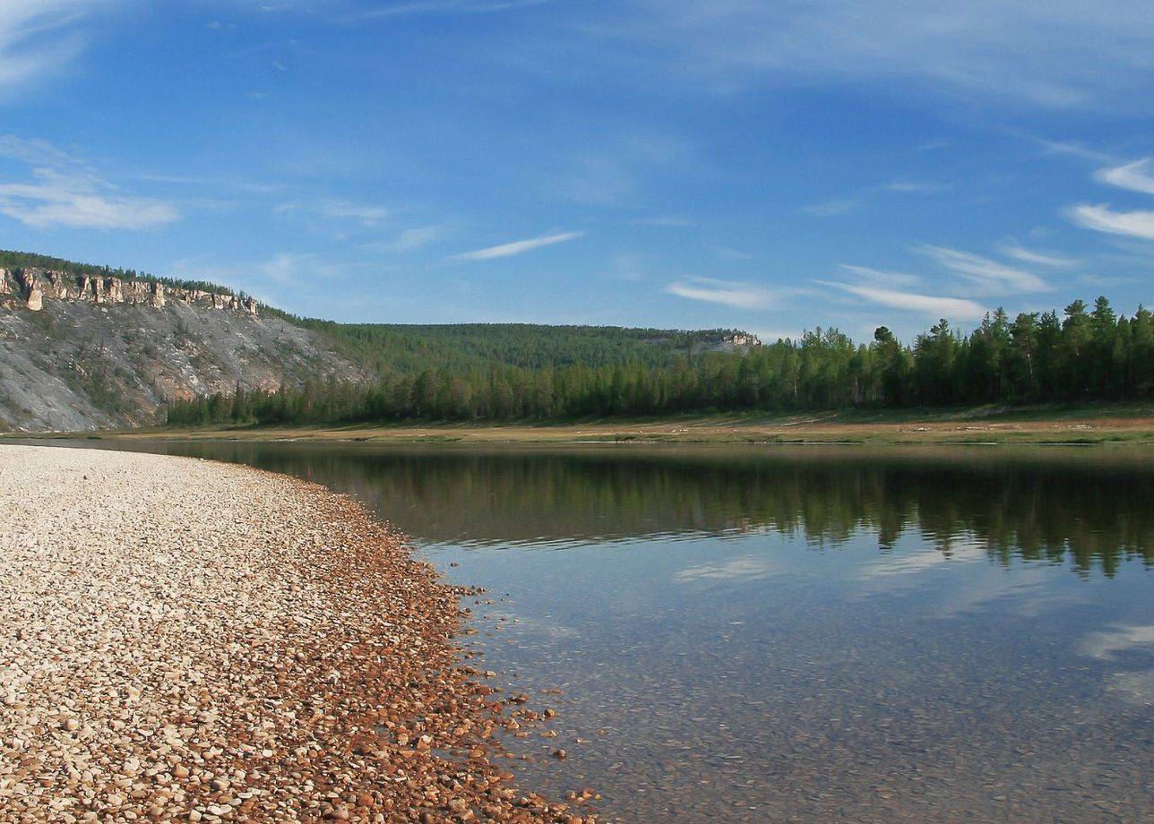 Река Алдан Фото