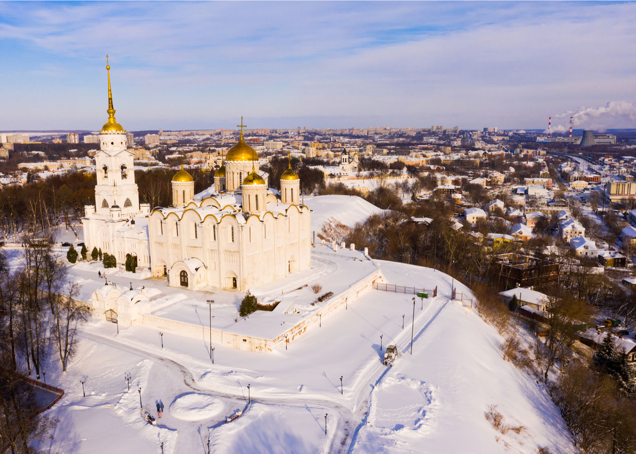 Большое Золотое Кольцо из Санкт-Петербурга. Зима