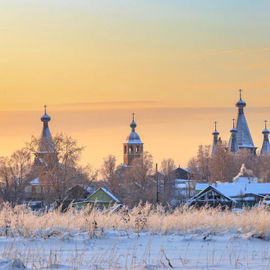 Заповедная Чудь. Архангельск осень-зима