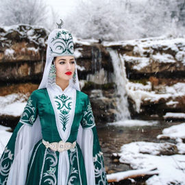 Зимняя сказка в Чеченской Республике