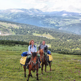 Ан`ылу – конный тур к высокогорным озерам Алтая