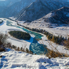 Зимний Алтай