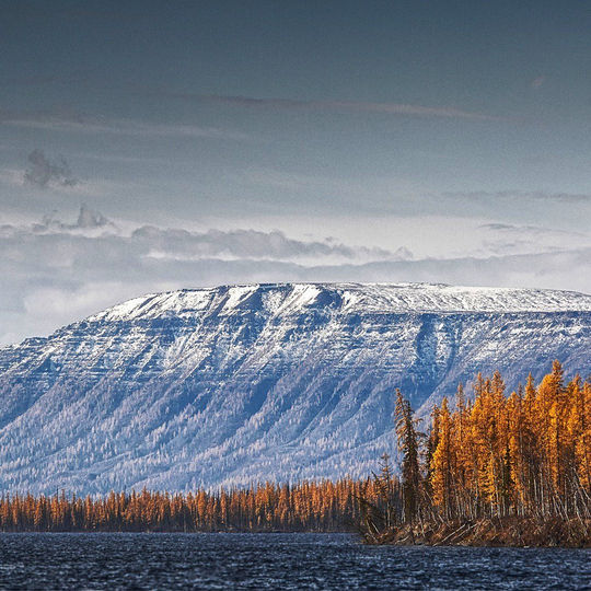 Плато Путорана осень