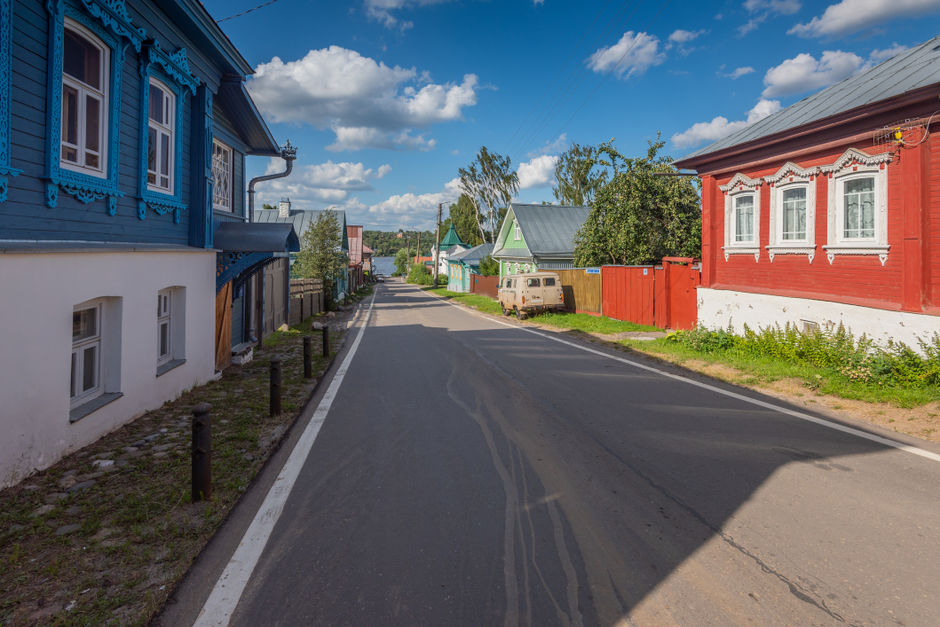 Улица в городе Плёс